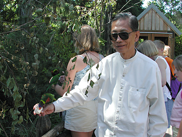 pa and lorikeet