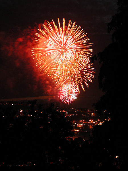 bursty fireworks